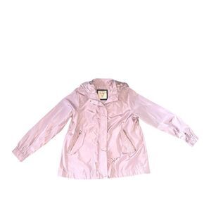 Ci Sono Hooded Jacket in Dusty Mauve Size Large